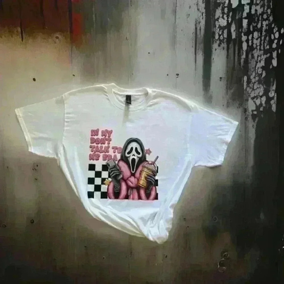 Women's White T-Shirt (Don't Talk to Me Era) Size L - Picture 2 of 3